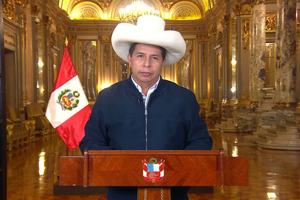 Peru: Președinția socialistului Castillo se &icirc;ncheie cu o tentativă st&acirc;ngace de lovitură de stat