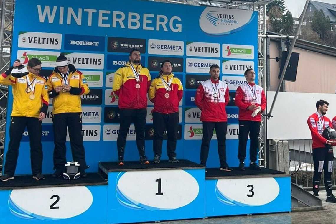 Aur pentru Rom&acirc;nia la Campionatele Europene de bob pentru juniori! 