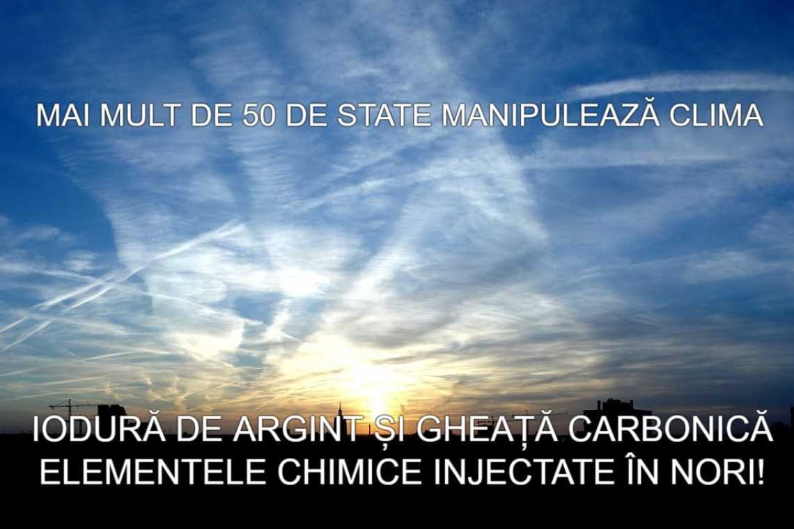 GEOINGINERIA: mai mult de 50 de state manipulează clima, spune AEMET!
