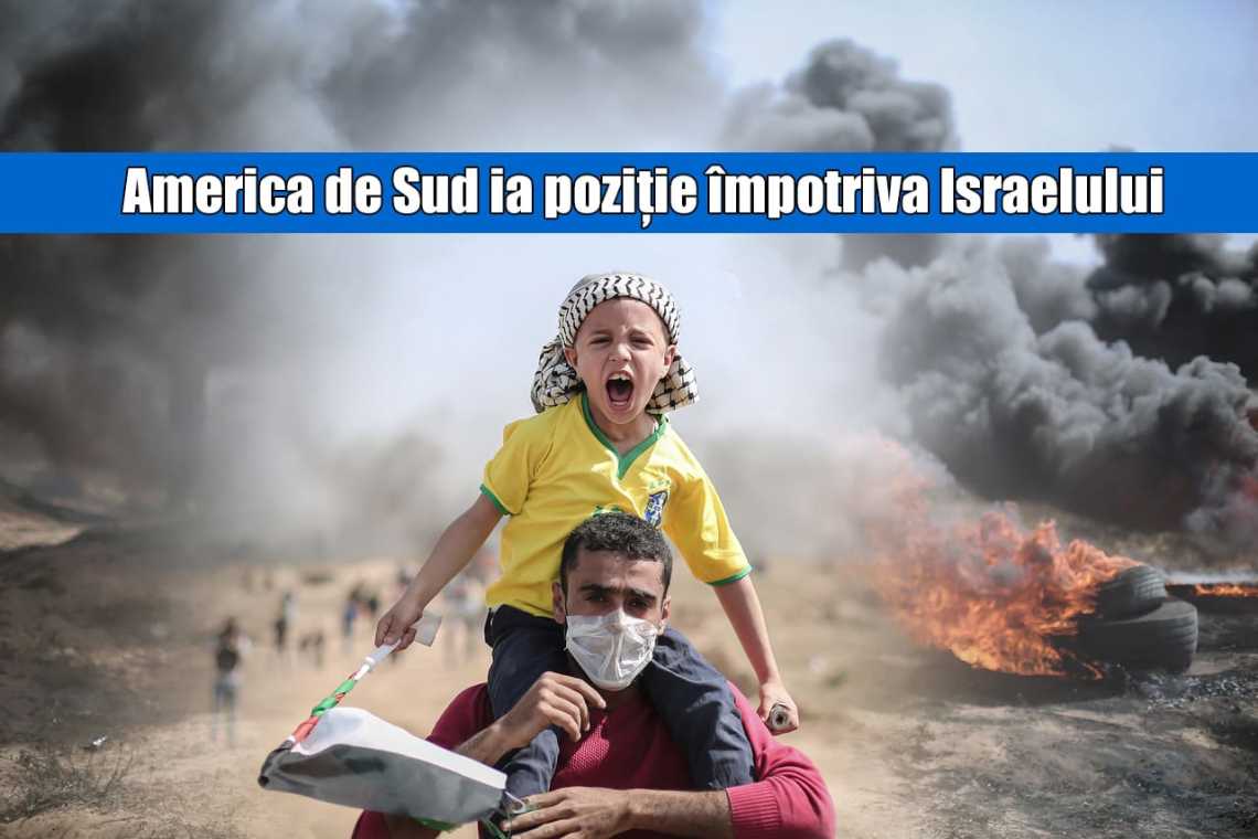 America de Sud &icirc;mpotriva genocidului din Gaza: Bolivia, Columbia și Chile se rup de Israel!
