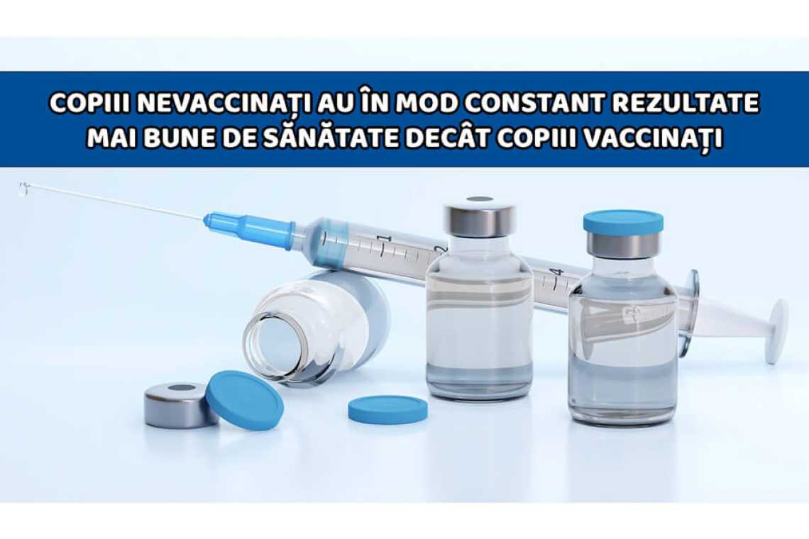 Iată ce se &icirc;nt&acirc;mplă atunci c&acirc;nd nu vaccinați copiii: date vaccinați vs. nevaccinați