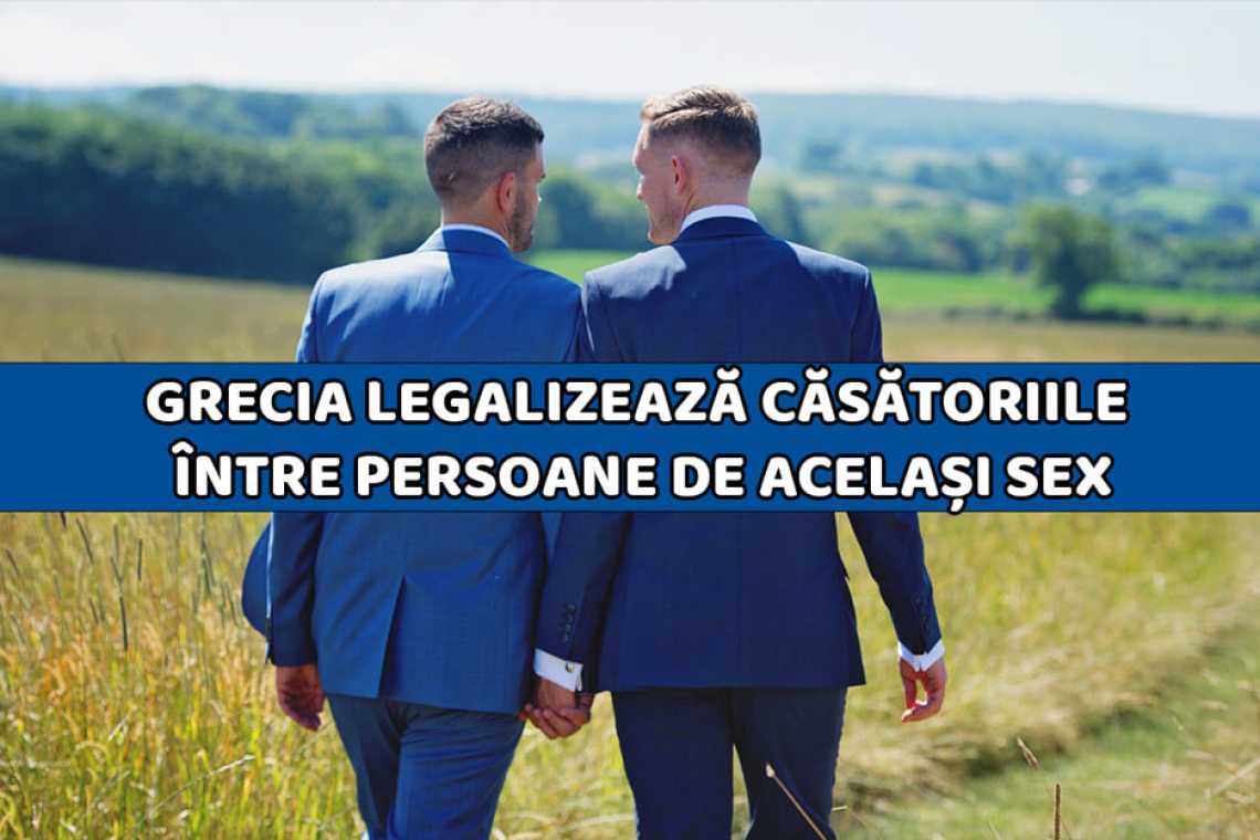 BOOM: Grecia legalizează căsătoriile &icirc;ntre persoane de același sex