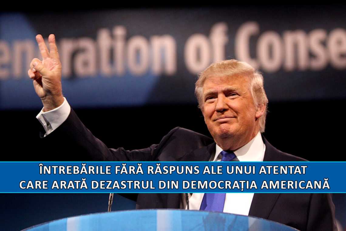 Trump: &icirc;ntrebările fără răspuns ale unui atentat care arată dezastrul din democrația americană