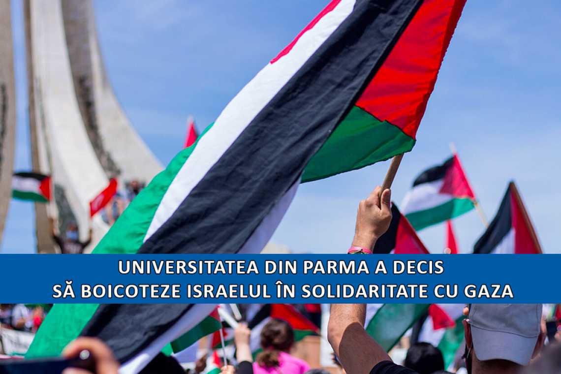 Universitatea din Parma a decis să boicoteze Israelul &icirc;n solidaritate cu Gaza
