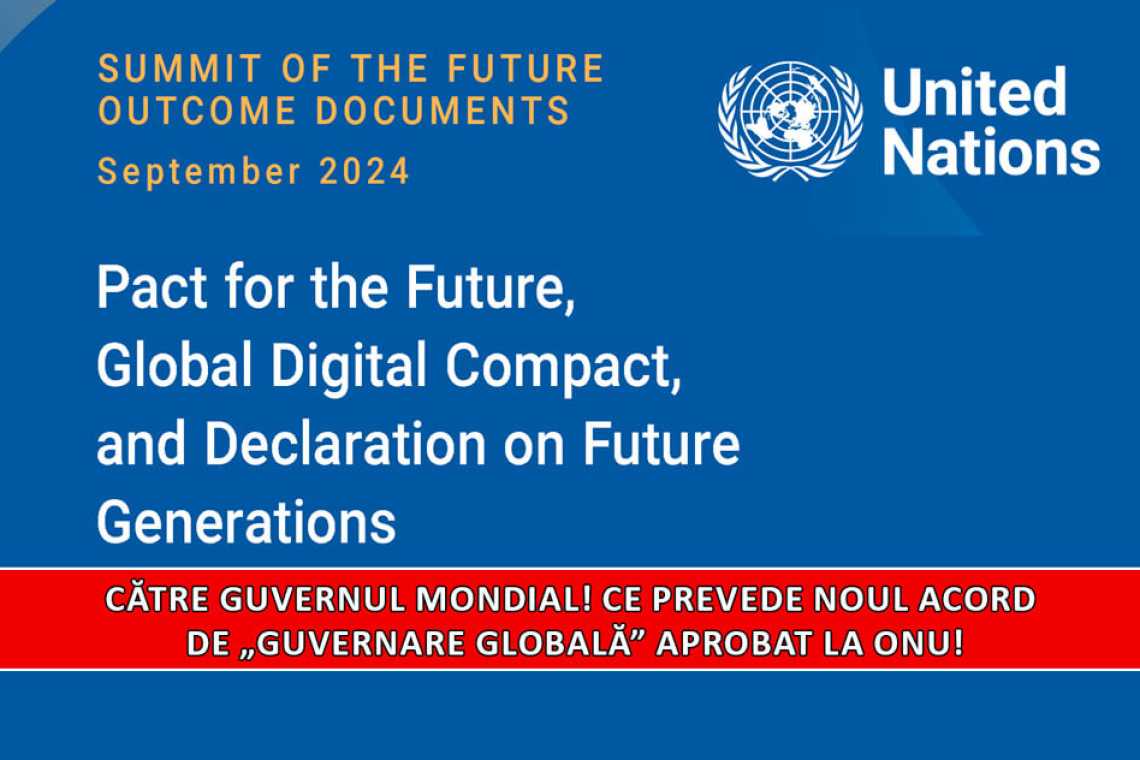 Ce prevede noul acord de &bdquo;guvernare globală&rdquo; aprobat la ONU