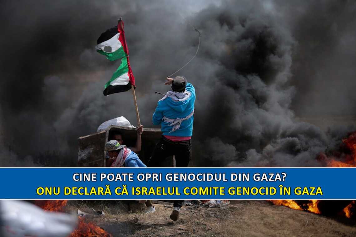 Un nou raport al ONU declară că Israelul comite genocid &icirc;n Gaza